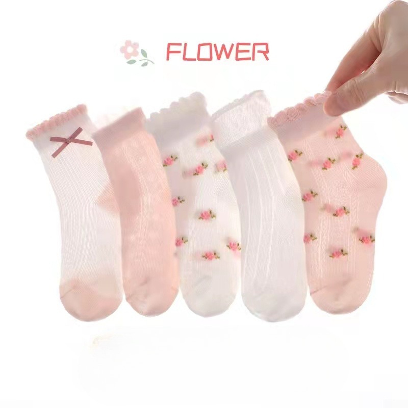 Girls Socks Cute Flowers Patte - огляд і ціна Baby Clothing Knitting Patterns