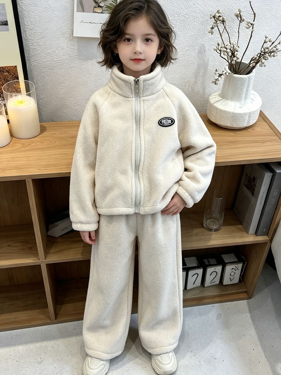 2026 Autumn Winter Lamb Fleece - огляд і ціна Baby Clothing Zip
